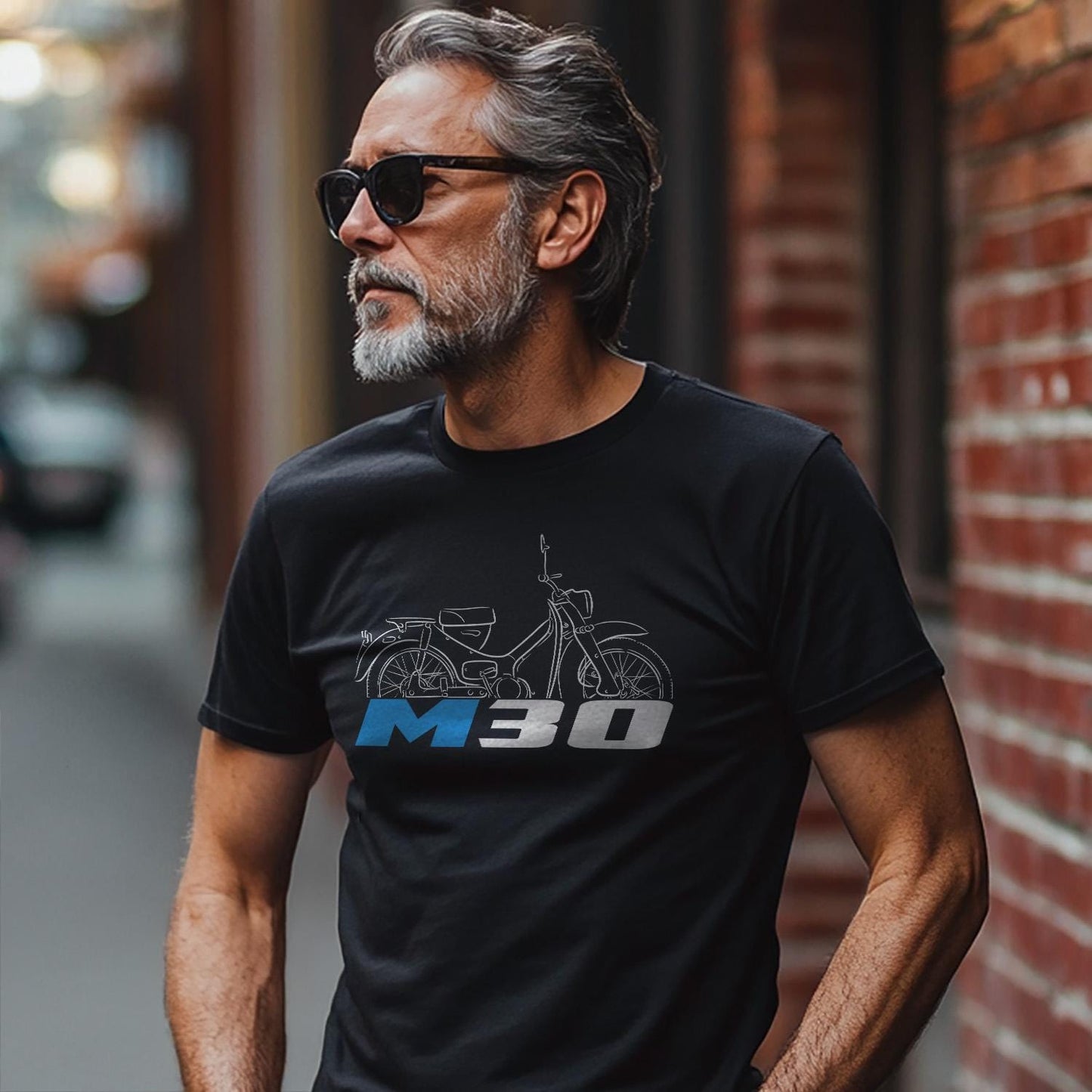 Suzuki M30 1964 - 1965 Inspired T-Shirt - Motorcycle Tee Shirt for Riders