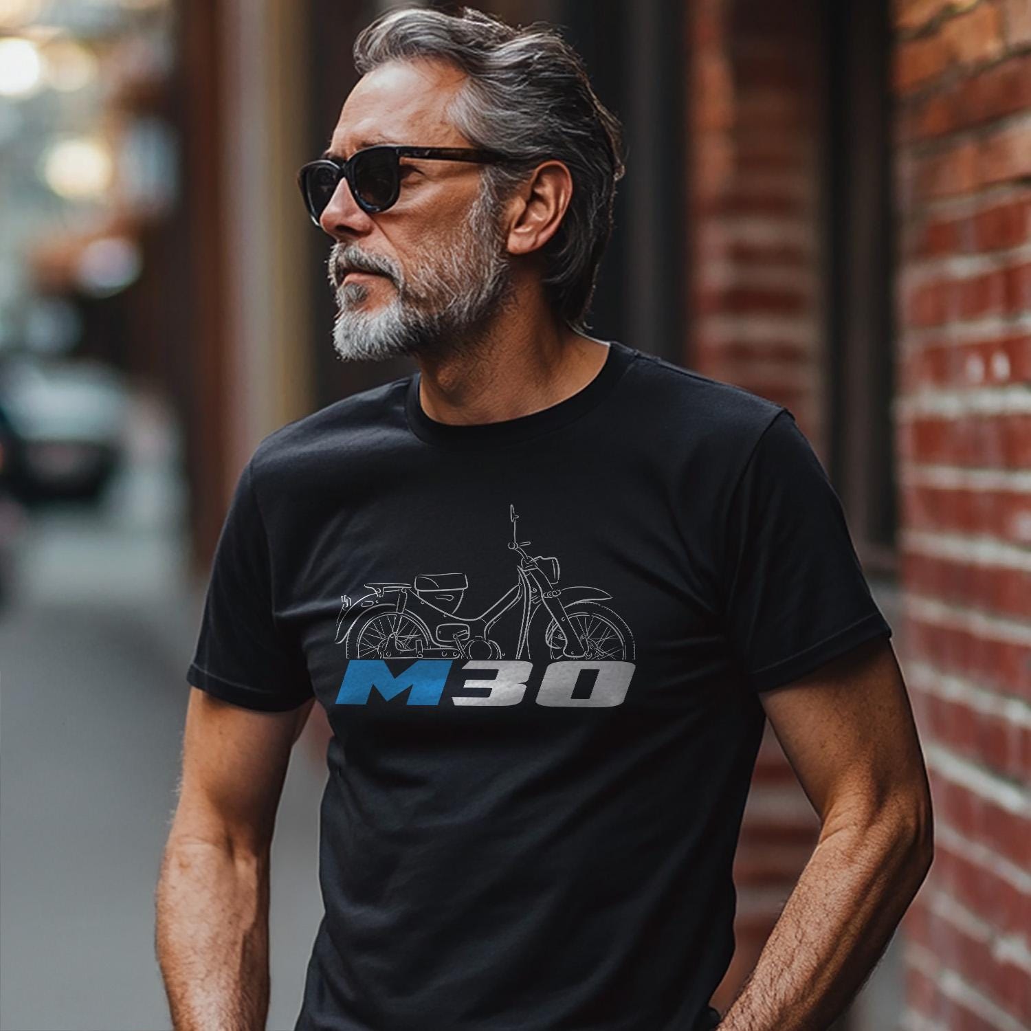 Suzuki M30 1964 - 1965 Inspired T-Shirt - Motorcycle Tee Shirt for Riders