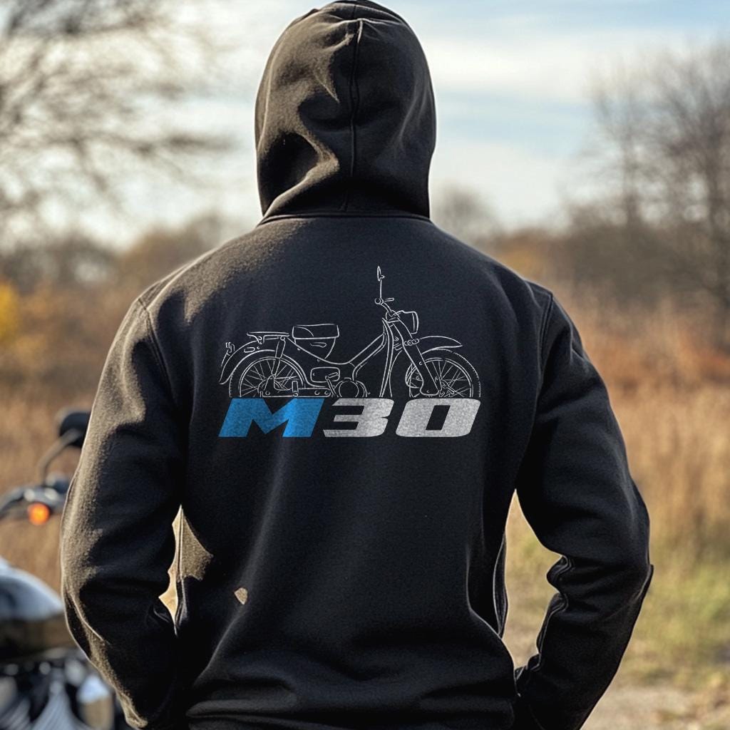 Suzuki M30 1964 - 1965 Inspired Hoodie - Motorcycle Sweatshirt for Riders
