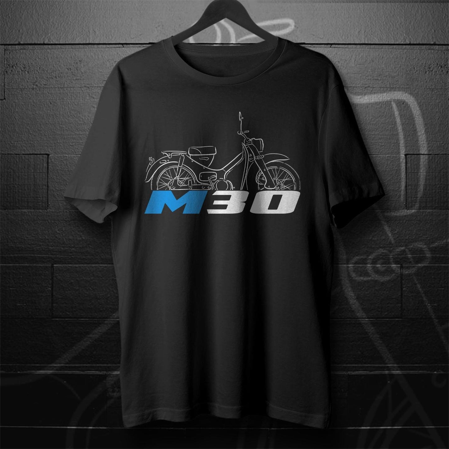Suzuki M30 1964 - 1965 Inspired T-Shirt - Motorcycle Tee Shirt for Riders