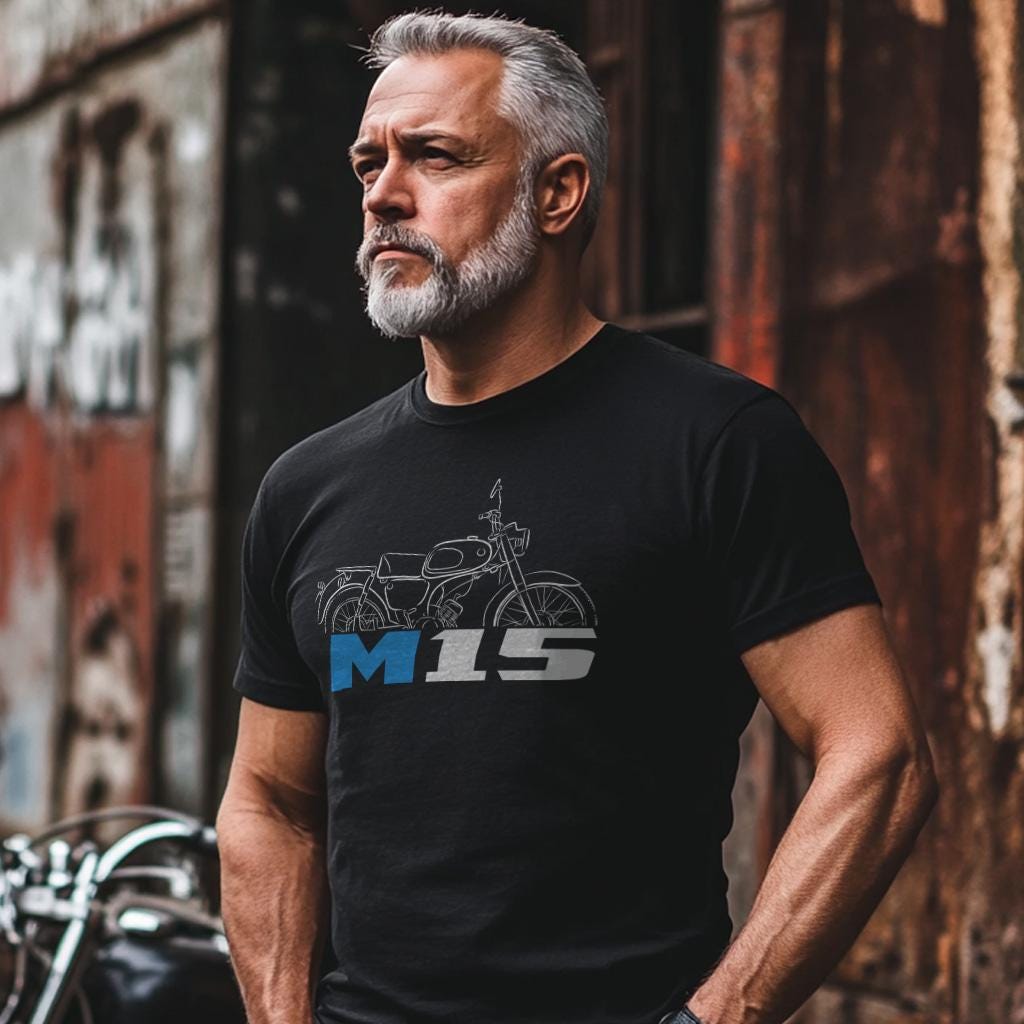 Suzuki M15 1965 - 1966 Inspired T-Shirt - Motorcycle Tee Shirt for Riders