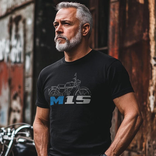 Suzuki M15 1965 - 1966 Inspired T-Shirt - Motorcycle Tee Shirt for Riders
