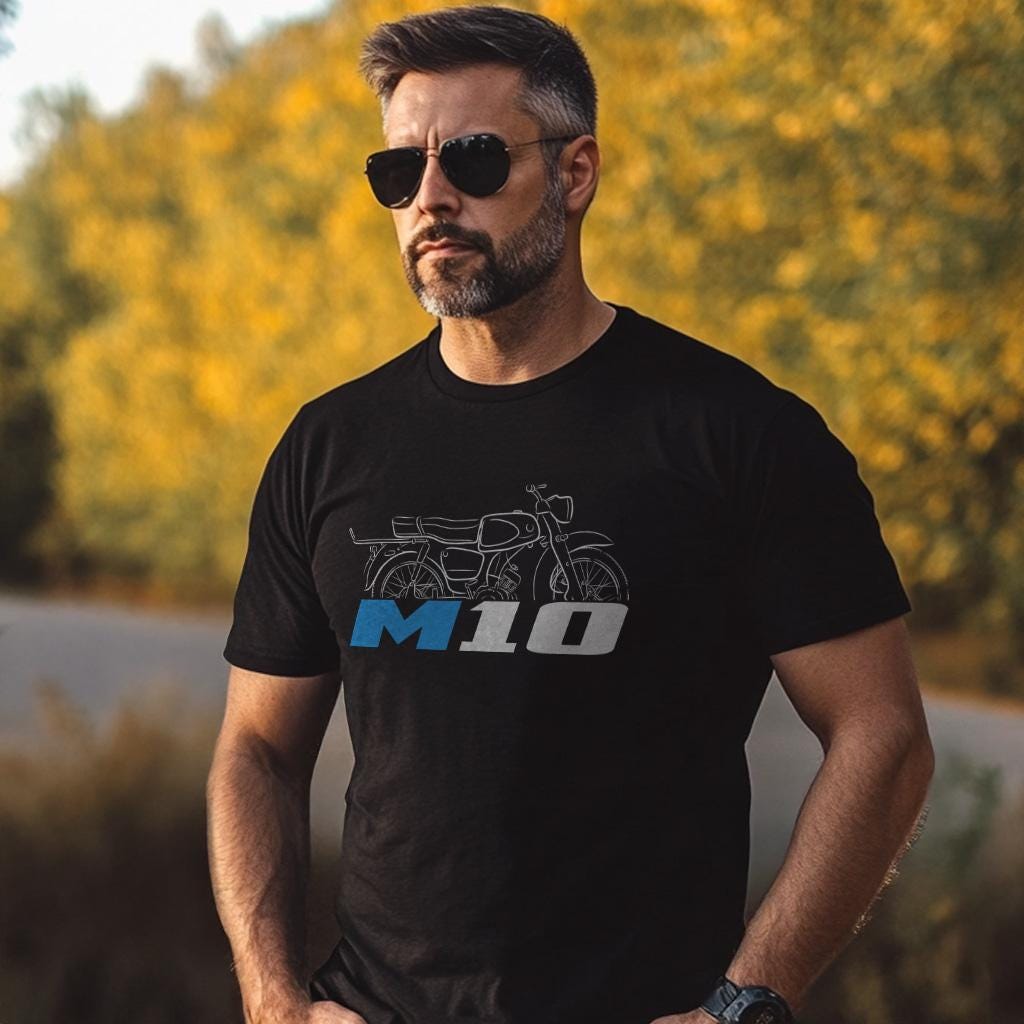 Suzuki M10 Inspired T-Shirt - Motorcycle Tee Shirt for Riders
