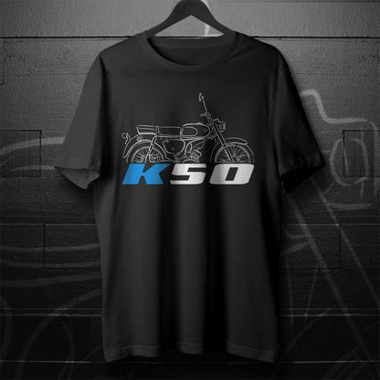 Suzuki K50 Inspired T-Shirt - Motorcycle Tee Shirt for Riders