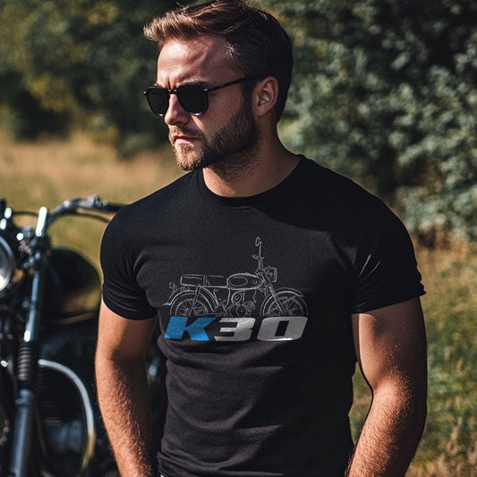 Suzuki K30 1966 Inspired T-Shirt - Motorcycle Tee Shirt for Riders