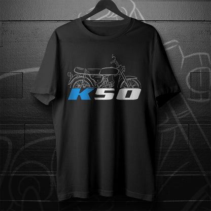 Suzuki K50 Inspired T-Shirt - Motorcycle Tee Shirt for Riders