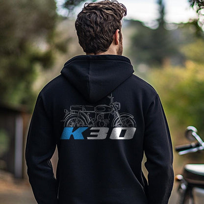 Suzuki K30 1966 Inspired Hoodie - Motorcycle Sweatshirt for Riders