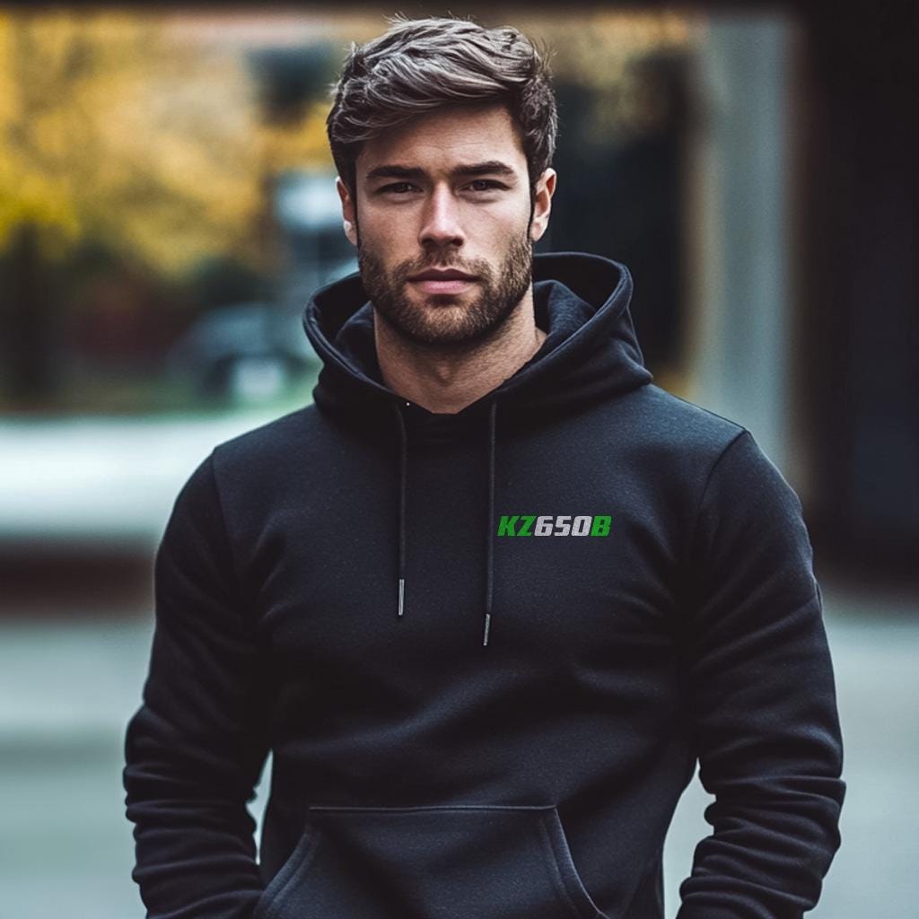Kawasaki Z650B & KZ650B Inspired Hoodie - Motorcycle Sweatshirt for Riders