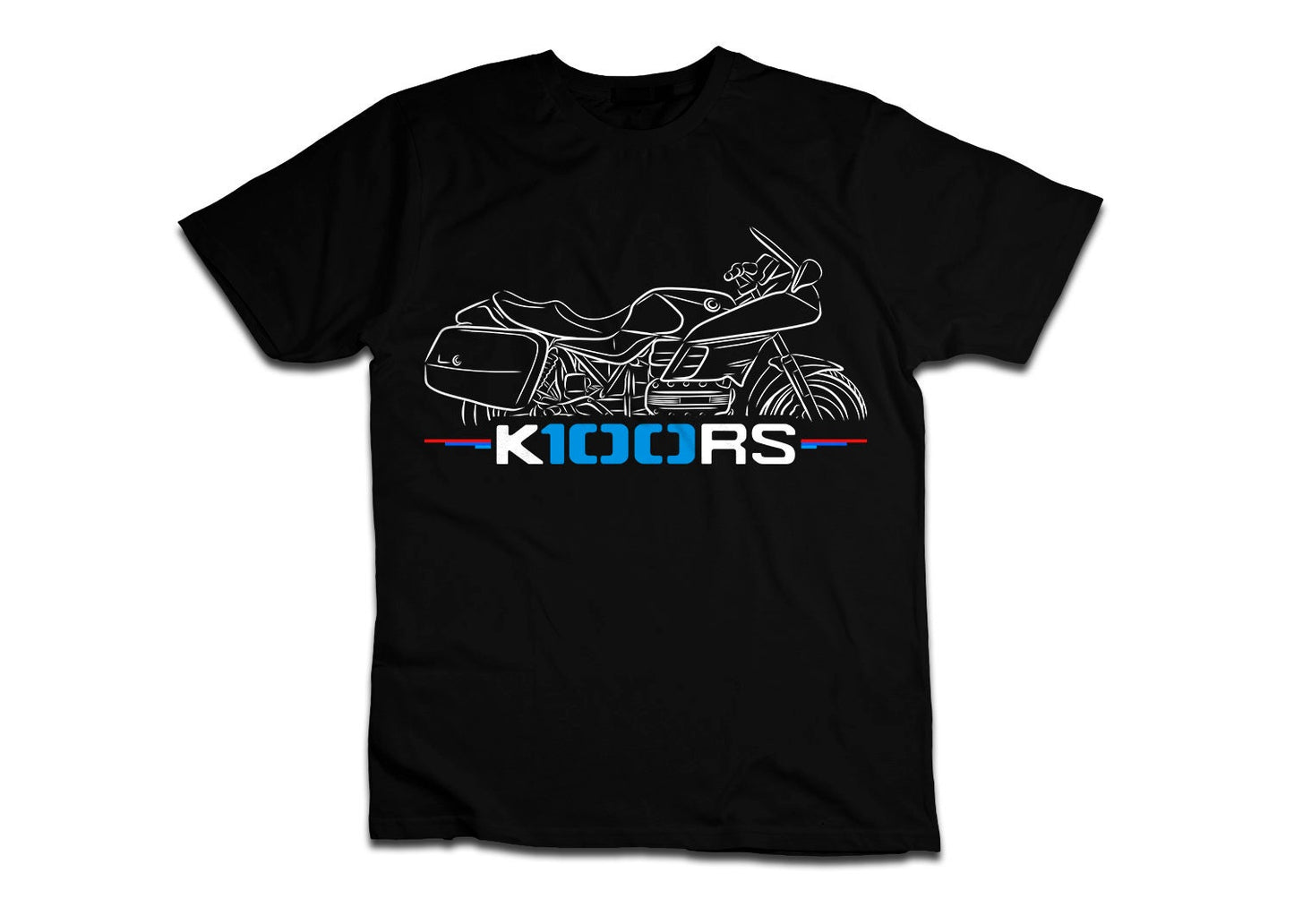 BMW K100 RS T-Shirt - Motorcycle Tee Shirt for Motorrad Riders