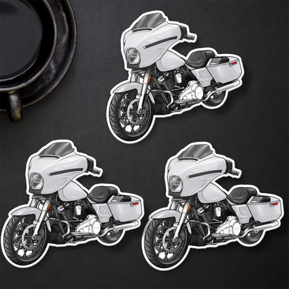 Harley Street Glide FLHX 2024 Stickers - Set of 3 Biker Motorcycle Decals
