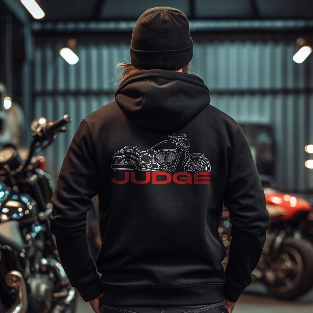 Victory Judge Hoodie - Motorcycle Sweatshirt for Bikers