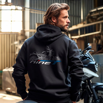 BMW R 12 nineT Hoodie - Motorcycle Sweatshirt for Motorrad Riders