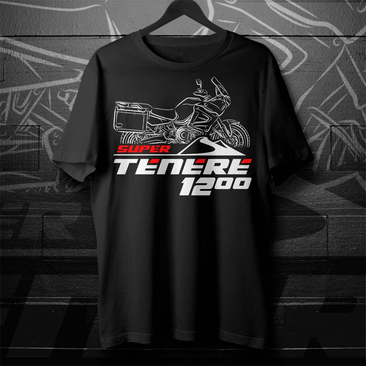 Yamaha XT1200Z Super Ténéré T-Shirt - Motorcycle Tee Shirt for ADV Riders
