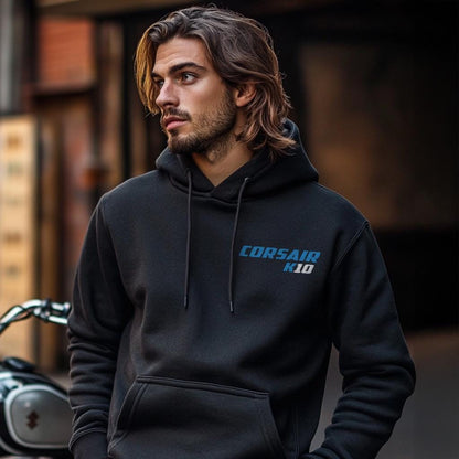 Suzuki K10 Corsair 1964 - 1966 Inspired Hoodie - Motorcycle Sweatshirt for Riders