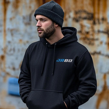 Suzuki JR80 Inspired Hoodie - Motorcycle Sweatshirt for Riders