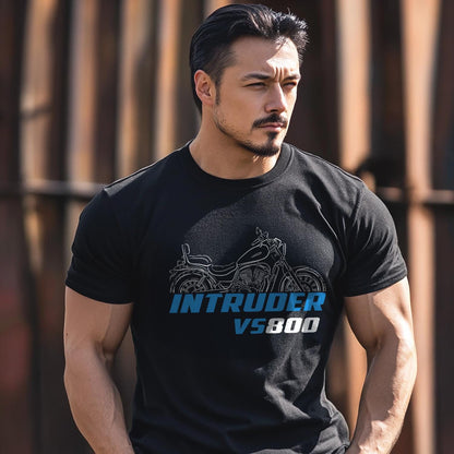 Suzuki VS800 Intruder Inspired T-Shirt - Motorcycle Tee Shirt for Riders