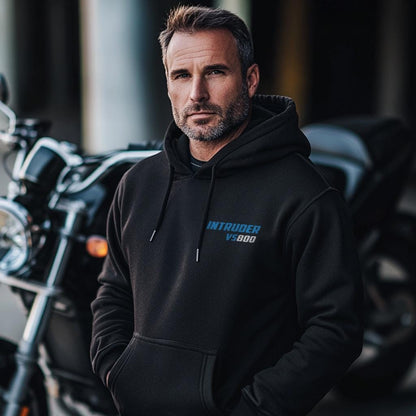 Suzuki VS800 Intruder Inspired Hoodie - Motorcycle Sweatshirt for Riders