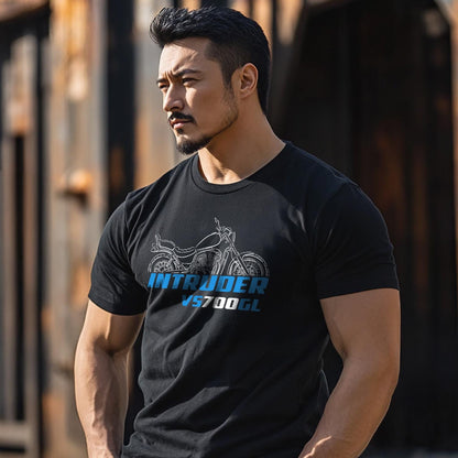Suzuki VS700GL Intruder Inspired T-Shirt - Motorcycle Tee Shirt for Riders