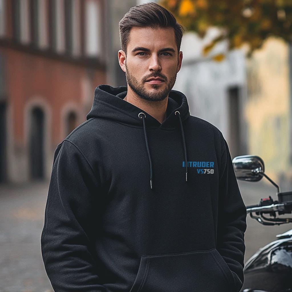 Suzuki VS750 Intruder Inspired Hoodie - Motorcycle Sweatshirt for Riders