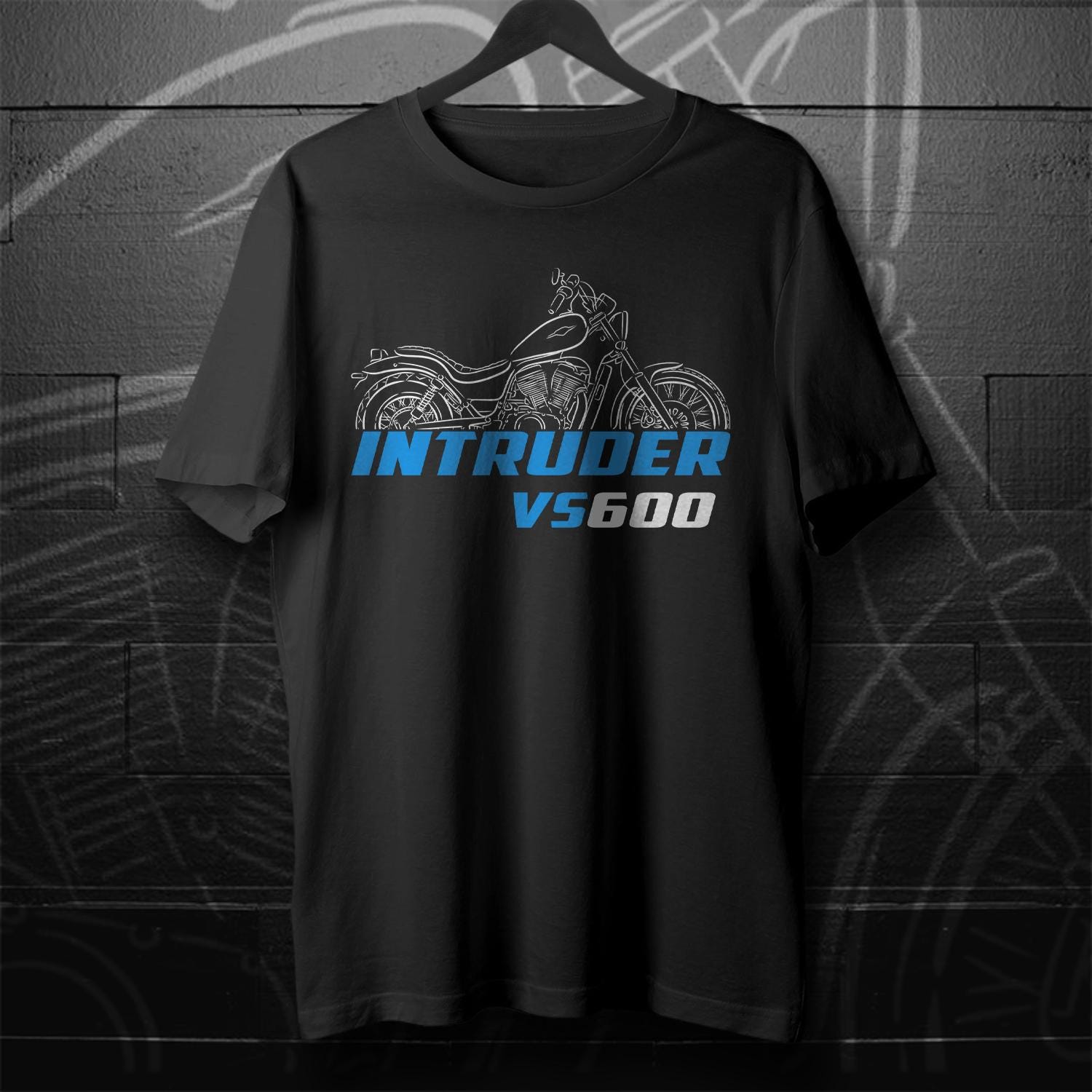 Suzuki VS600 Intruder Inspired T-Shirt - Motorcycle Tee Shirt for Riders