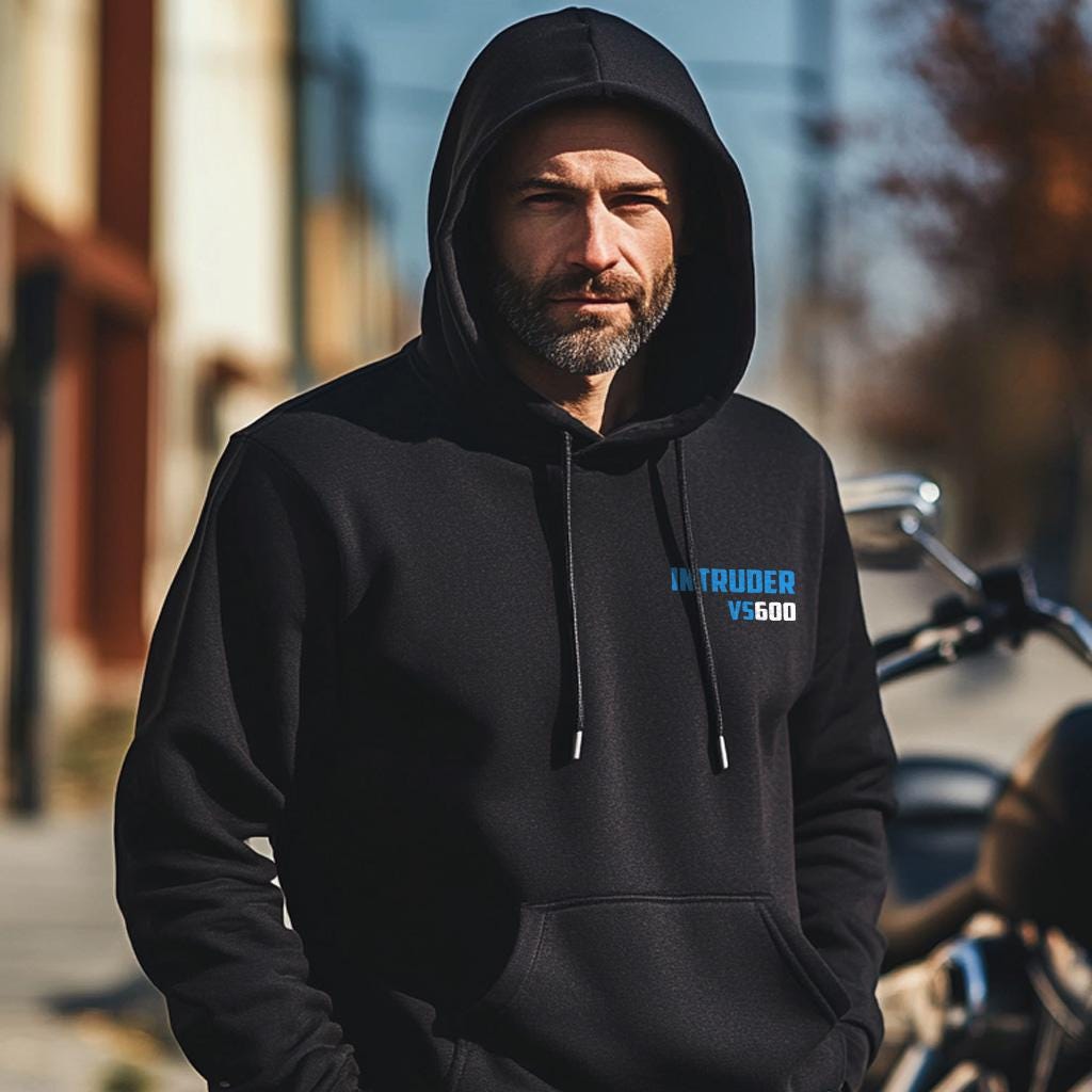 Suzuki VS600 Intruder Inspired Hoodie - Motorcycle Sweatshirt for Riders