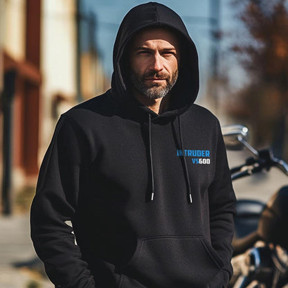 Suzuki VS600 Intruder Inspired Hoodie - Motorcycle Sweatshirt for Riders