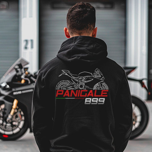Ducati Panigale 899 Inspired Hoodie - Motorcycle Sweatshirt for Riders