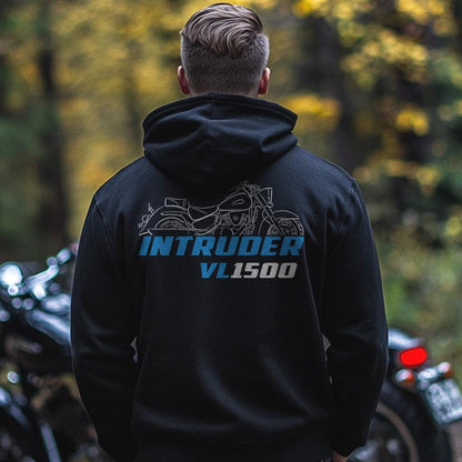 Suzuki VL1500 Intruder LC Inspired Hoodie - Motorcycle Sweatshirt for Riders