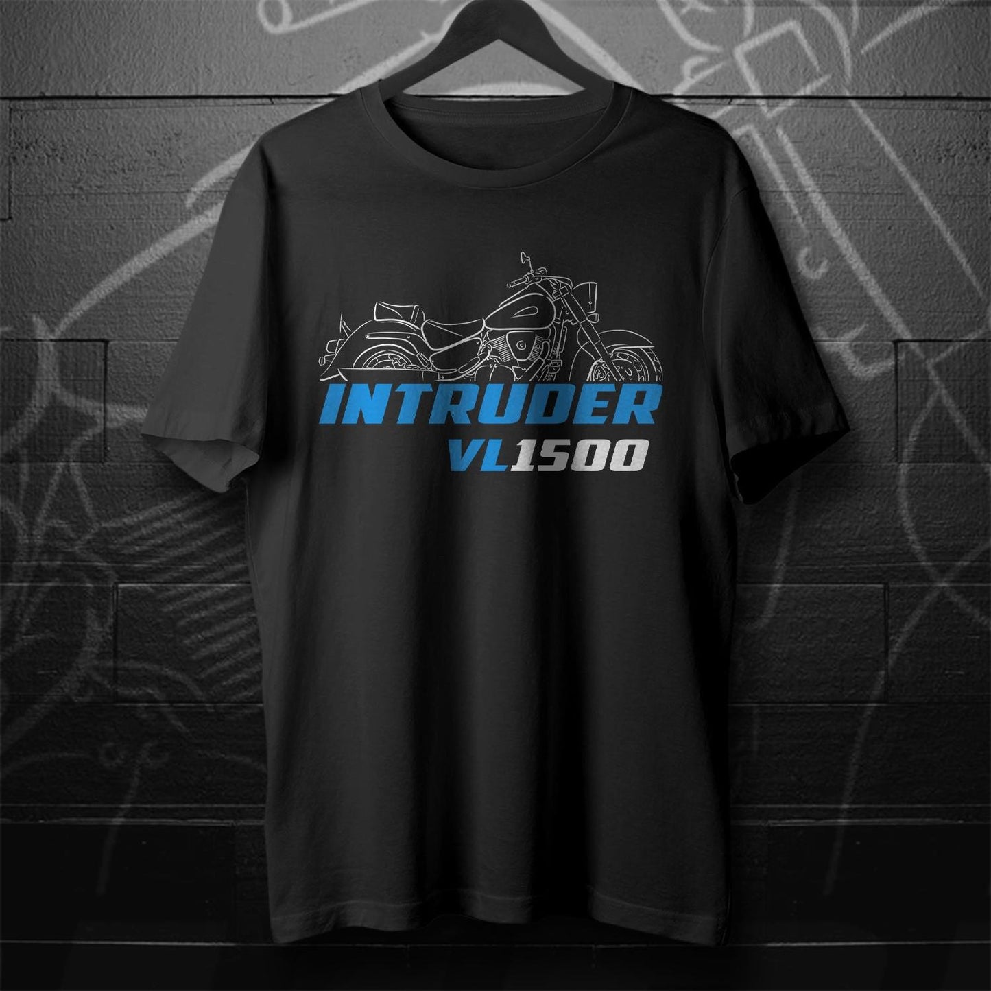 Suzuki VL1500 Intruder LC Inspired T-Shirt - Motorcycle Tee Shirt for Riders