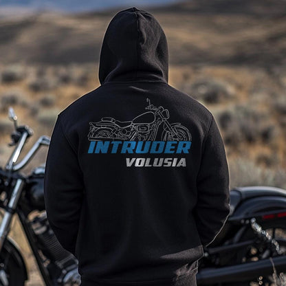 Suzuki VL800 Intruder Volusia Inspired Hoodie - Motorcycle Sweatshirt for Riders