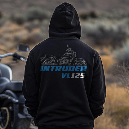 Suzuki VL125 Intruder LC Inspired Hoodie - Motorcycle Sweatshirt for Riders