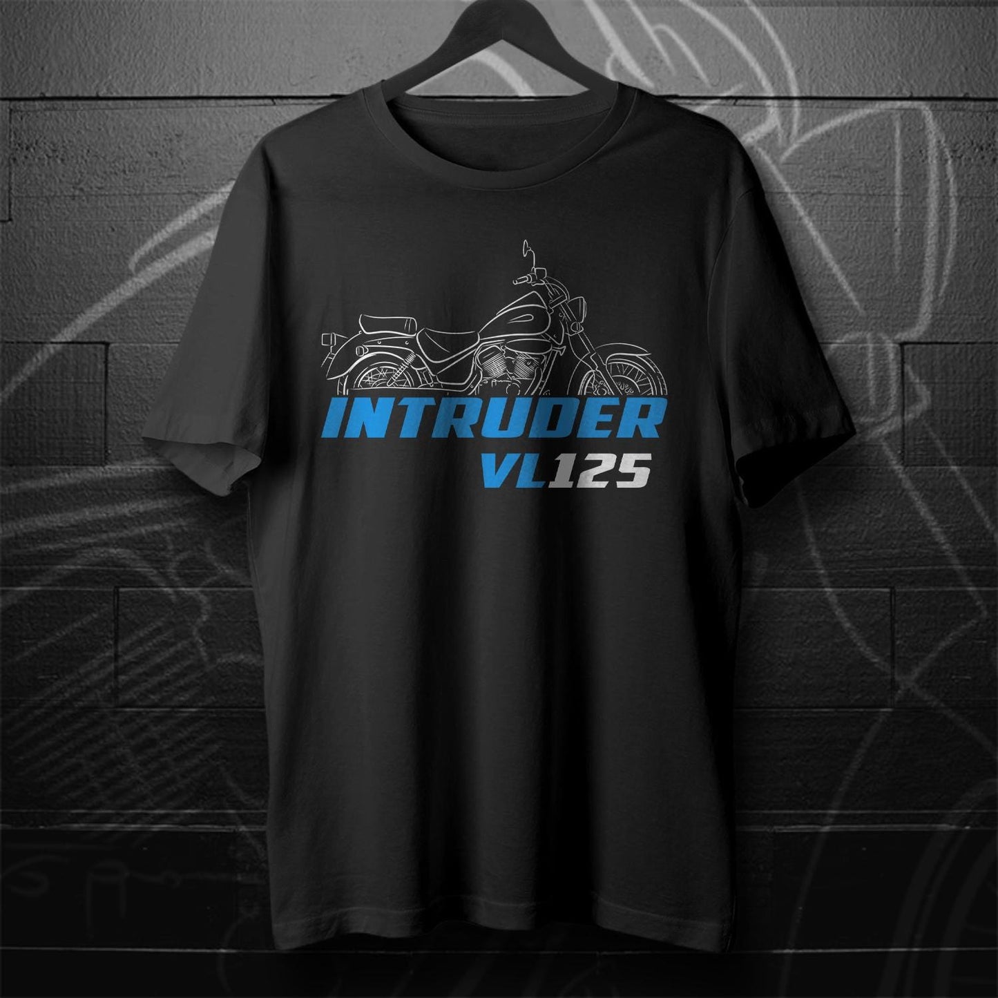 Suzuki VL125 Intruder LC Inspired T-Shirt - Motorcycle Tee Shirt for Riders