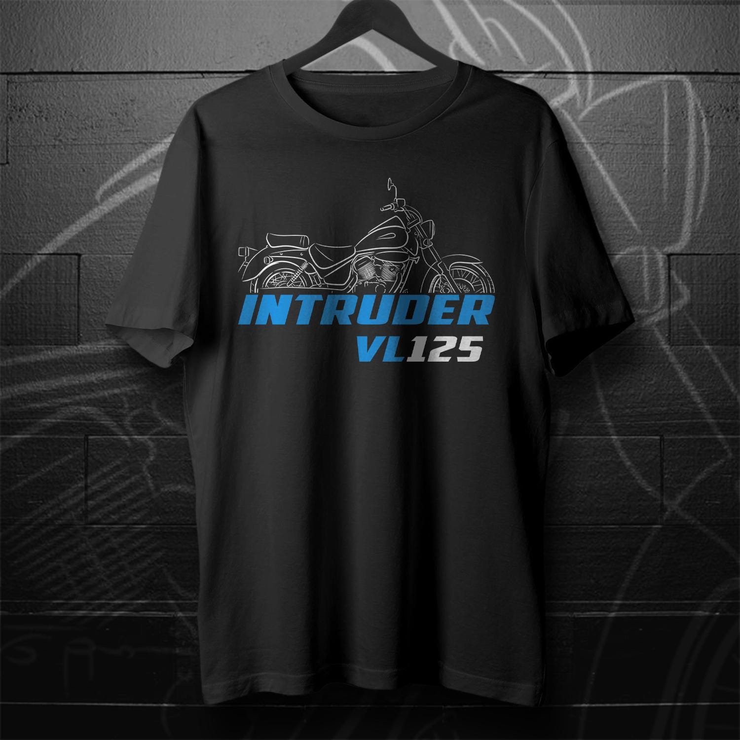 Suzuki VL125 Intruder LC Inspired T-Shirt - Motorcycle Tee Shirt for Riders