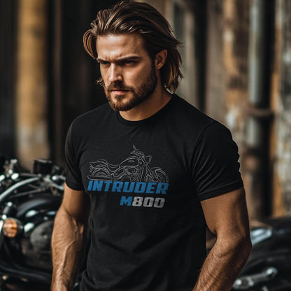 Suzuki Intruder M800 Inspired T-Shirt - Motorcycle Tee Shirt for Riders