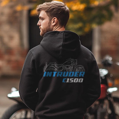 Suzuki Intruder C1500 & C1500T Inspired Hoodie - Motorcycle Sweatshirt for Riders