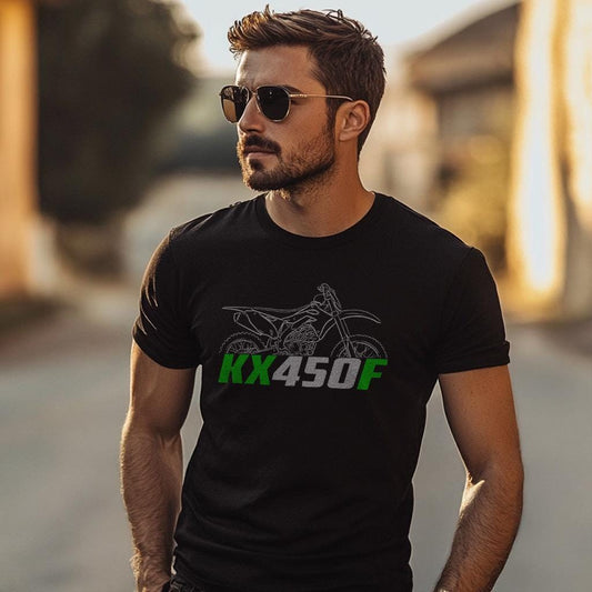 Kawasaki KX450 F & X Inspired T-Shirt - Motorcycle Tee Shirt for Riders