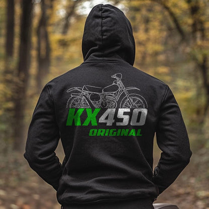Kawasaki KX450 Original Inspired Hoodie - Motorcycle Sweatshirt for Riders