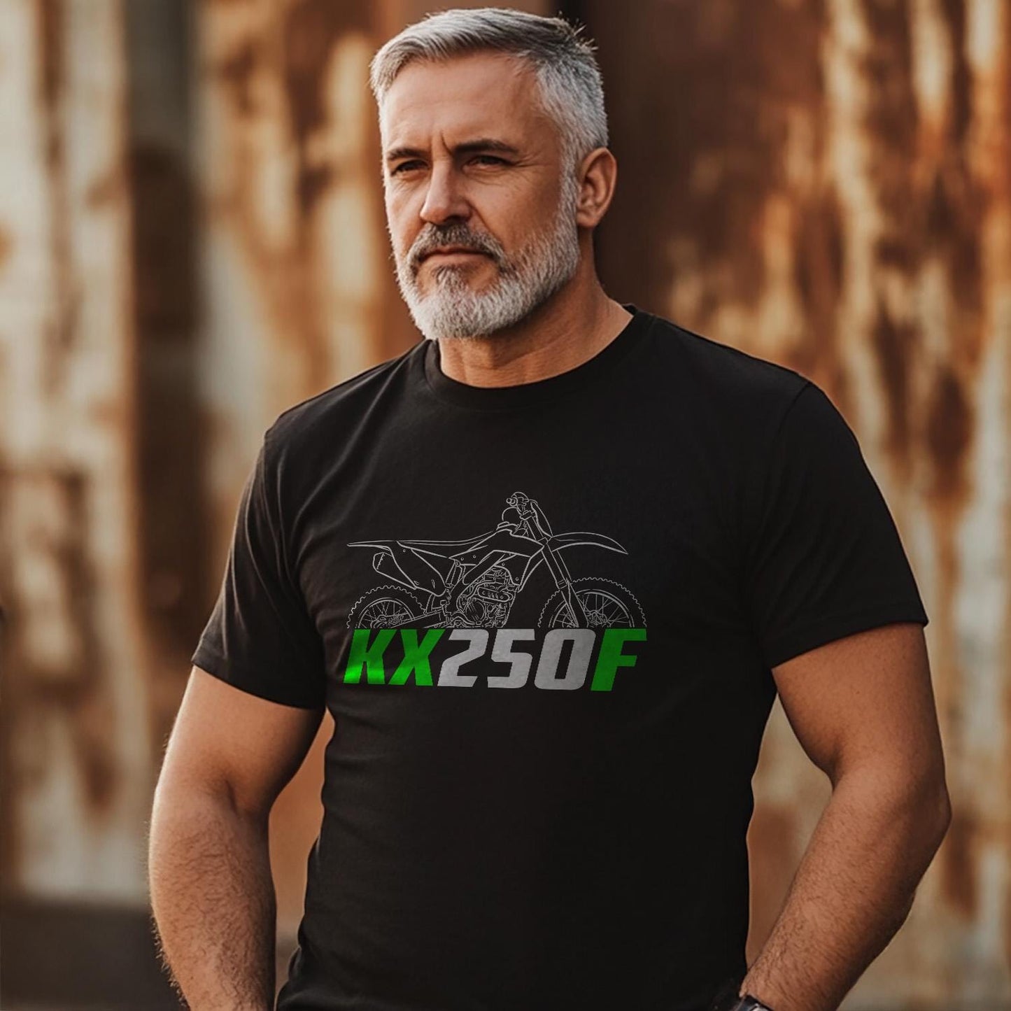 Kawasaki KX250F Inspired T-Shirt - Motorcycle Tee Shirt for Riders