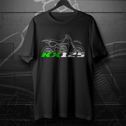 Kawasaki KX125 1988 - 2008 Inspired T-Shirt - Motorcycle Tee Shirt for Riders