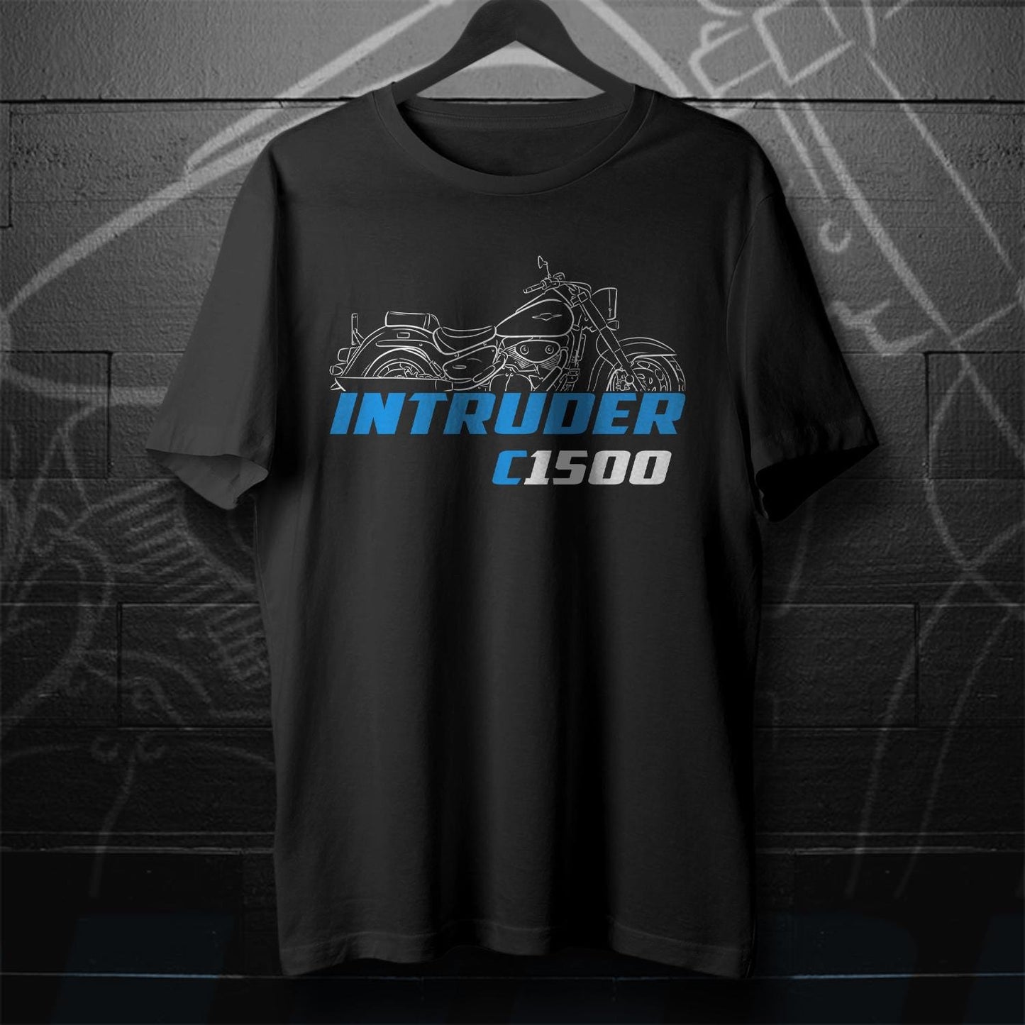 Suzuki Intruder C1500 & C1500T Inspired T-Shirt - Motorcycle Tee Shirt for Riders