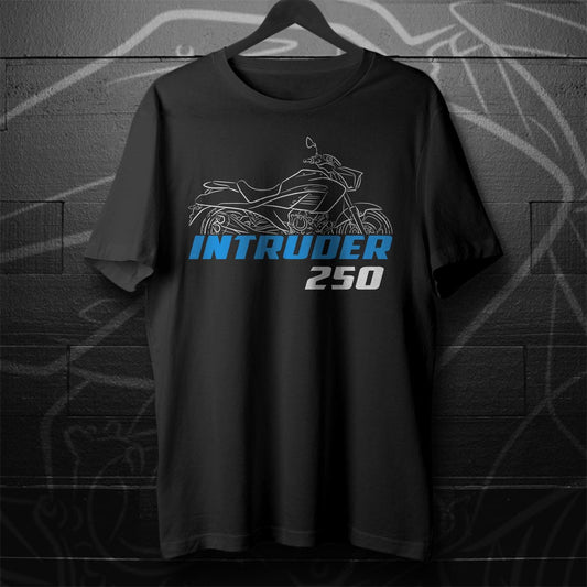 Suzuki Intruder 250 Inspired T-Shirt - Motorcycle Tee Shirt for Riders