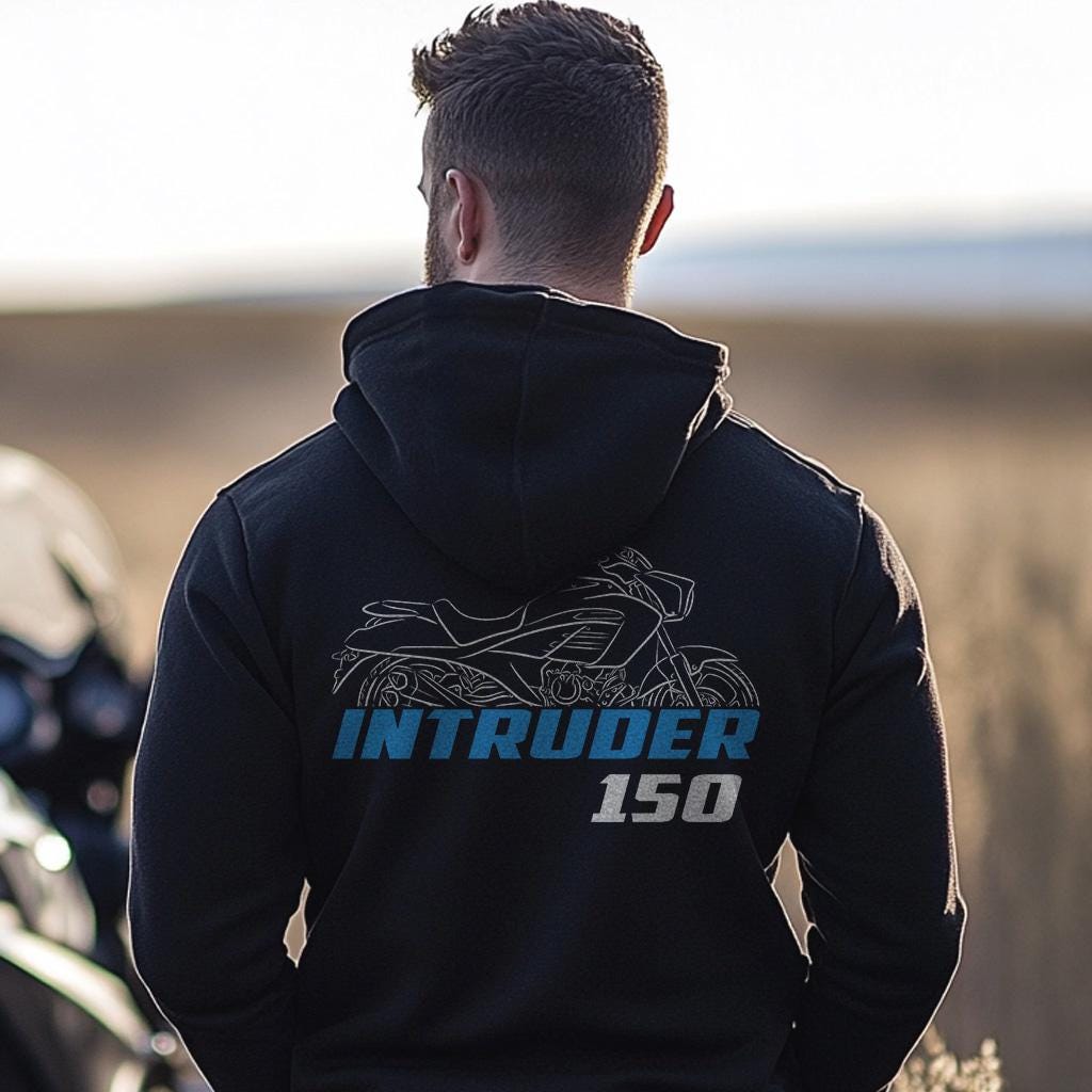 Suzuki Intruder 150 Inspired Hoodie - Motorcycle Sweatshirt for Riders