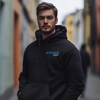 Suzuki Intruder 250 Inspired Hoodie - Motorcycle Sweatshirt for Riders