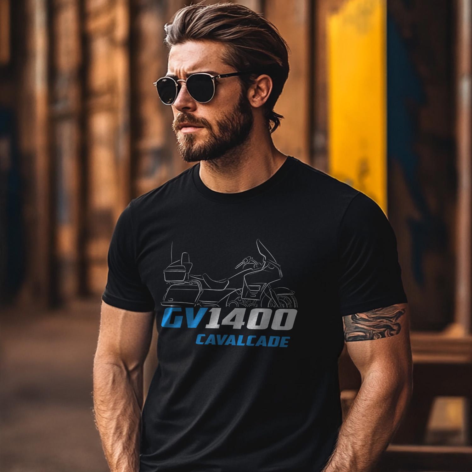 Suzuki GV1400 Cavalcade Inspired T-Shirt - Motorcycle Tee Shirt for Riders