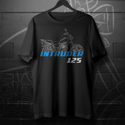 Suzuki Intruder 125 Inspired T-Shirt - Motorcycle Tee Shirt for Riders