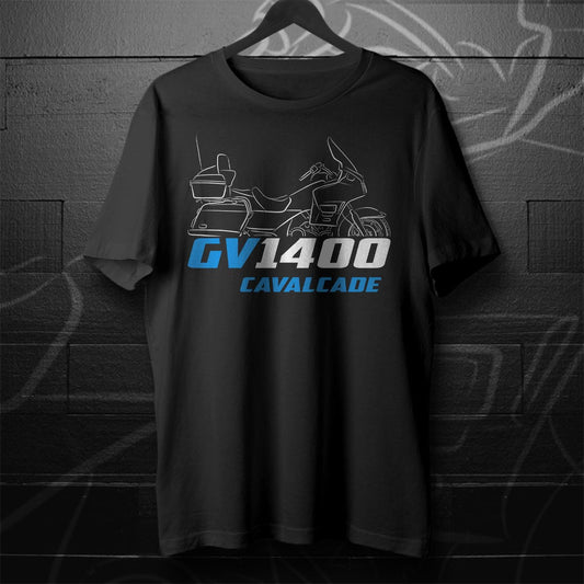 Suzuki GV1400 Cavalcade Inspired T-Shirt - Motorcycle Tee Shirt for Riders