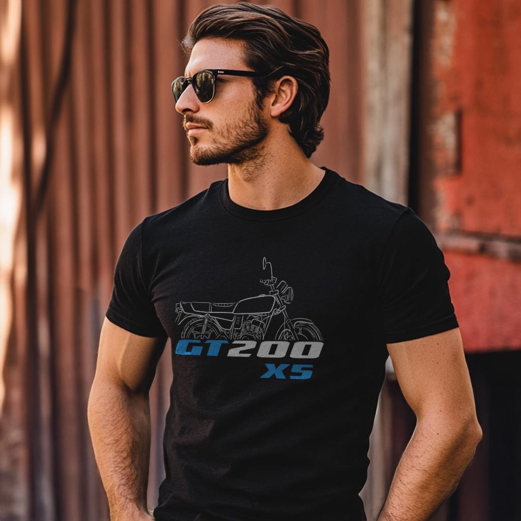Suzuki GT200 X5 1979 - 1981 Inspired T-Shirt - Motorcycle Tee Shirt for Riders