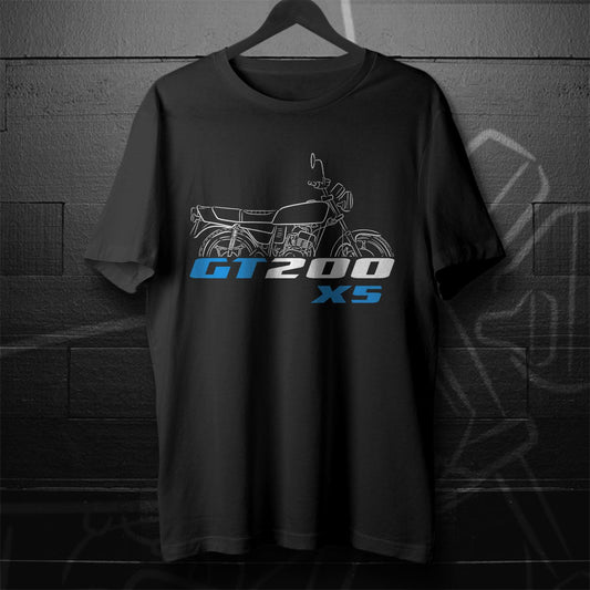Suzuki GT200 X5 1979 - 1981 Inspired T-Shirt - Motorcycle Tee Shirt for Riders