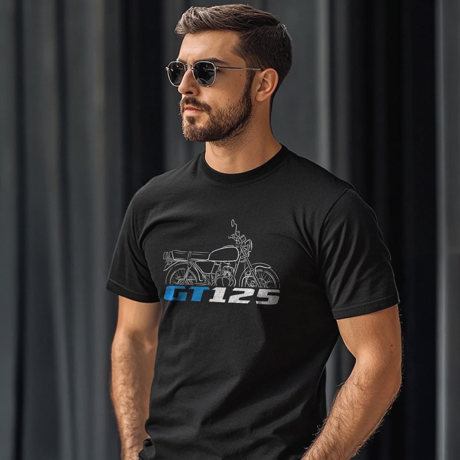 Suzuki GT125 1978 - 1981 Inspired T-Shirt - Motorcycle Tee Shirt for Riders