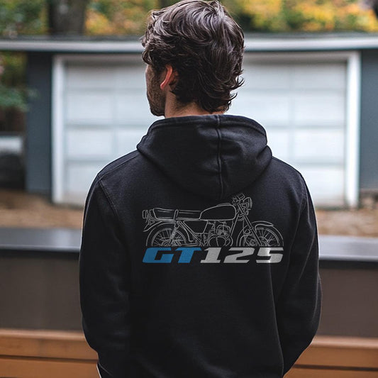 Suzuki GT125 1978 - 1981 Inspired Hoodie - Motorcycle Sweatshirt for Riders